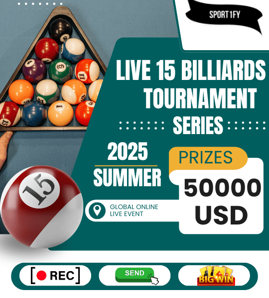 Live 15 Billiards Tournament
