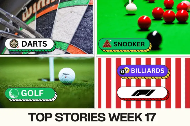 Precision and Speed: Top Billiards, Snooker, F1, Golf, and Darts Highlights from Week 17, 2025